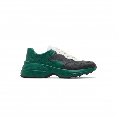 GUCCI GG RHYTON GREEN BLACK MONOGRAM 746101